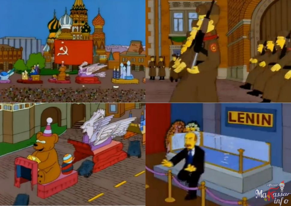 Kartun “The Simpsons” Kembali menarik perhatian netizen karena dianggap sudah memprediksi konflik Rusia dan Ukraina sejak tahun 1988