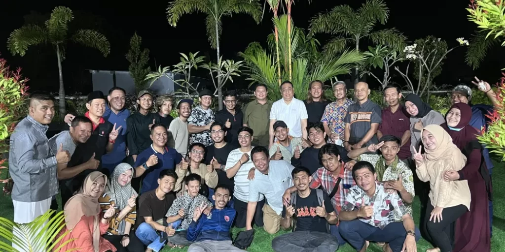 Konten Kreator Dan Admin Sosial Media Makassar Silaturahmi Dengan Syafruddin, Wakil Ketua DMI